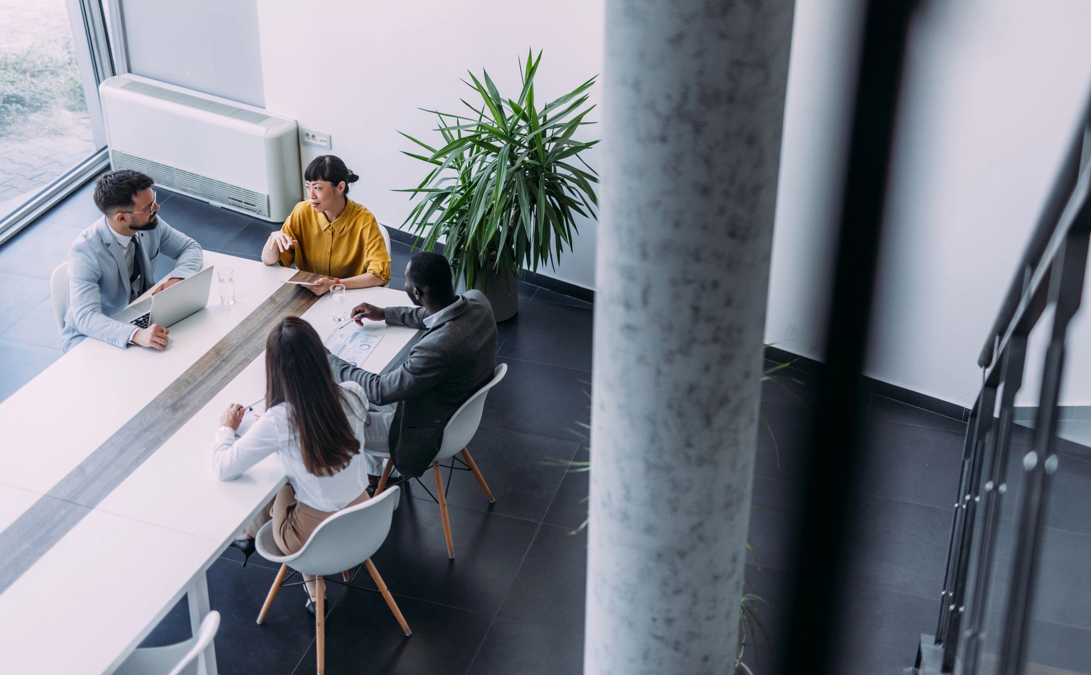 Business leaders collaborating in a boardroom
